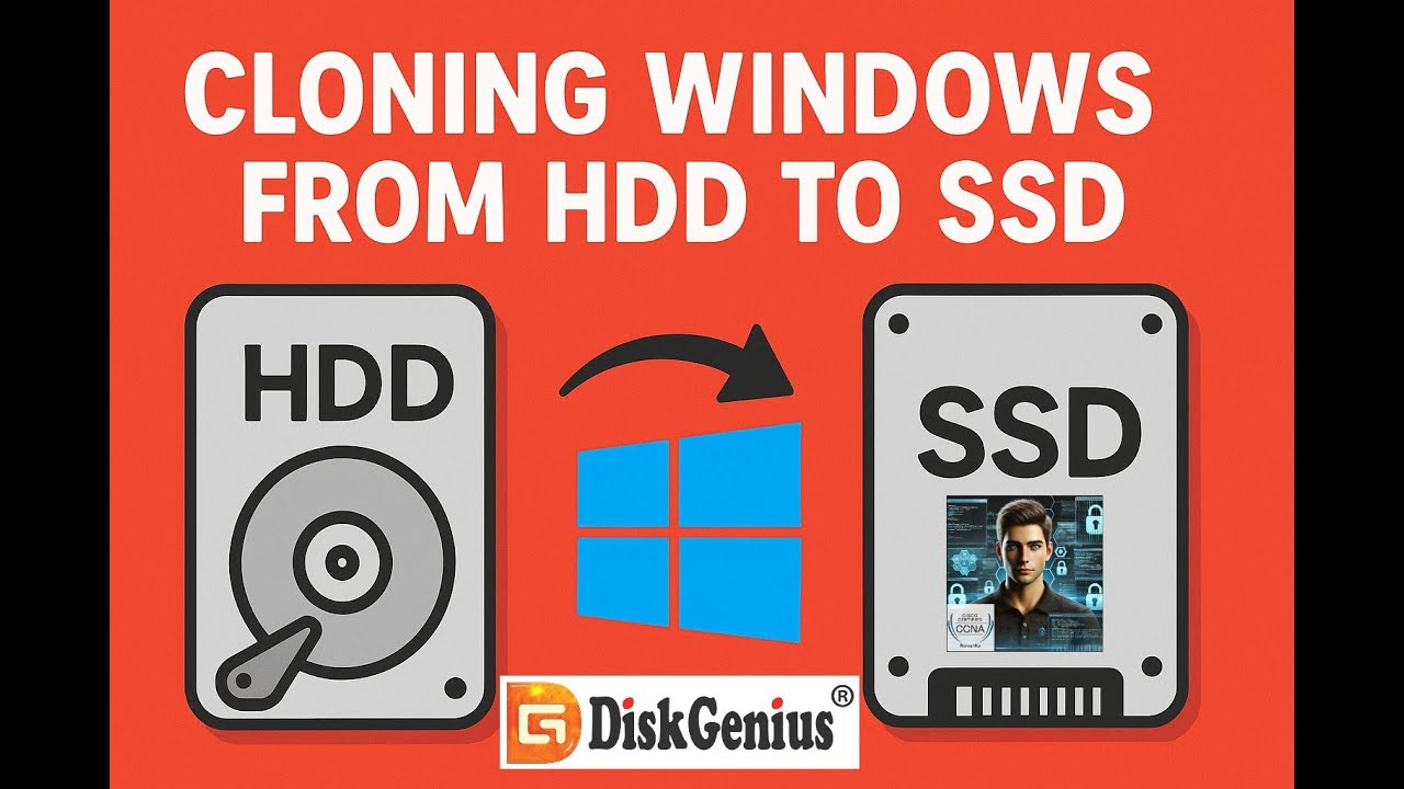 🚀 How to Clone Windows from HDD to SSD | Step-by-Step with DiskGenius