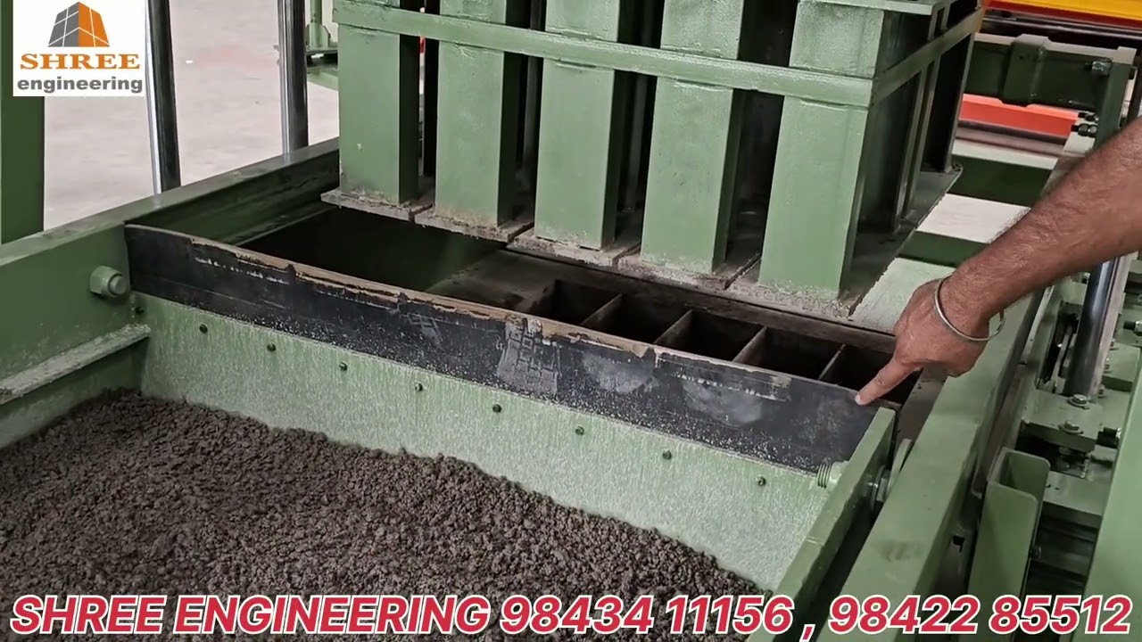 AUTOMATIC BLOCK MACHINE, CEMENT BRICK, HOLLOW BLOCK, SOLID BLOCK  ஹாலோ பிளாக் மெஷின்கள் கிடைக்கும்.