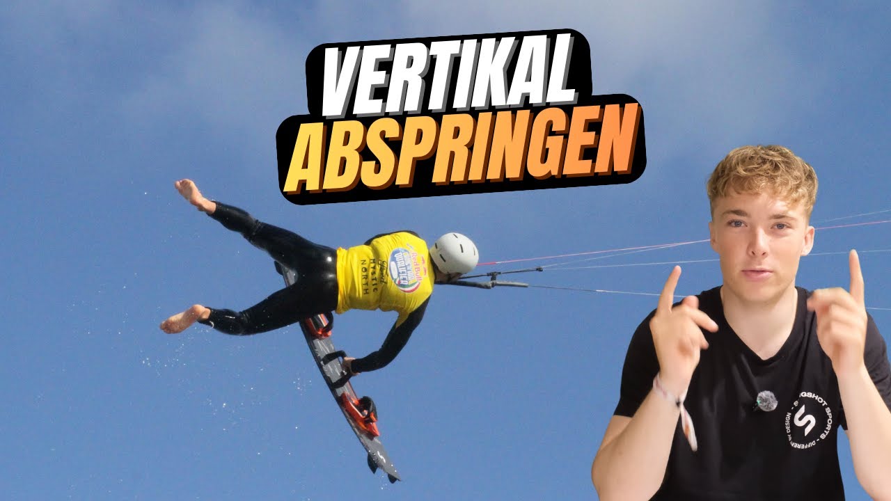 5 Tricks für einen vertikalen Absprung // Bessere Kiteloops und höhre Sprünge // Deutsch