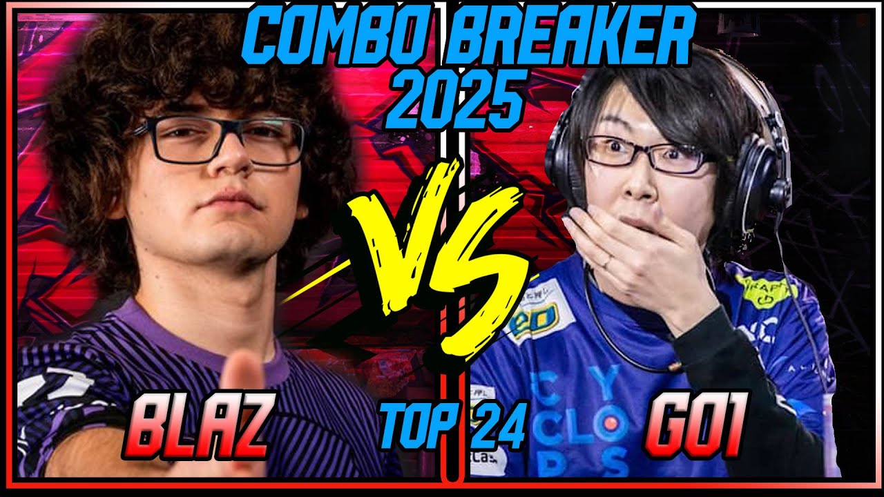 COMBO BREAKER 2025 ▰ BLAZ ( RYU ) VS GO1 ( CHUN LI ) HIGH LEVEL