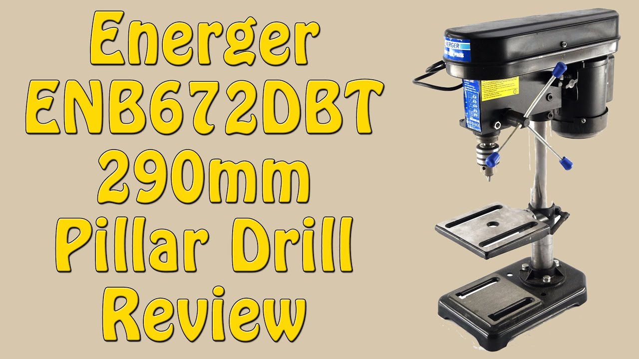 Energer ENB672DBT Pillar Drill Review - Episode 211