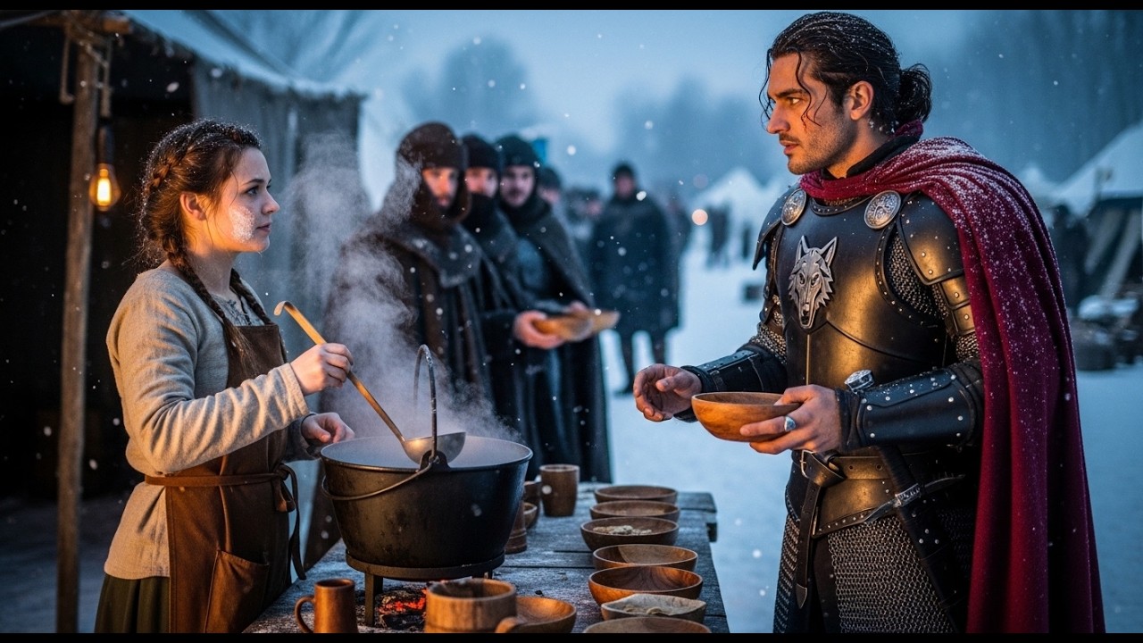 She Cooked for the Troops to Earn Her Keep — The Alpha King Joined Her Line Every Night
