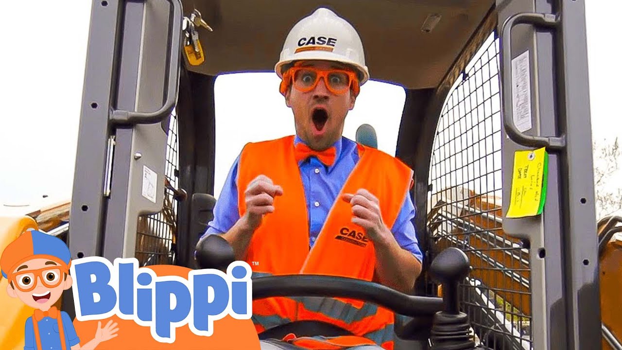 Blippi Explores a Skid Steer | Kids Show | Fun Time