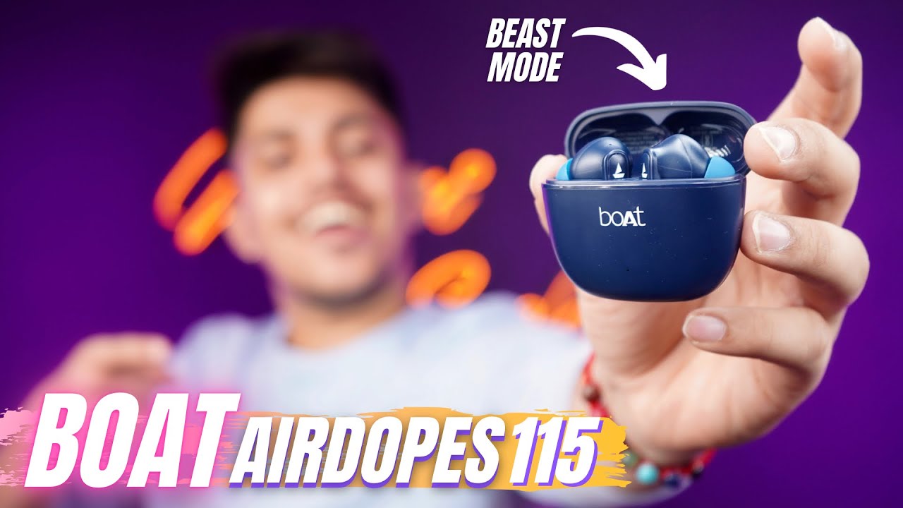 Boat Airdopes 115 Unboxing & Review | Best Earbuds under 1500 ⚡️