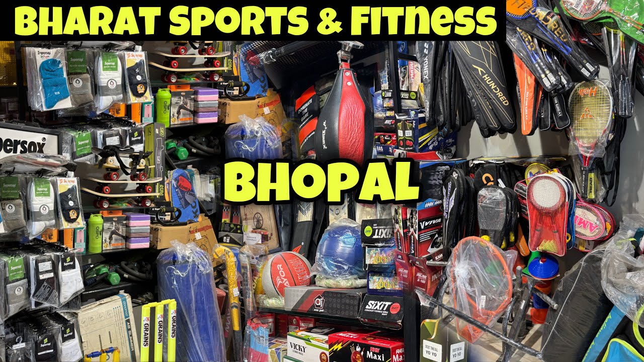 Buy Cheapest Sports & Fitness Equipments at Wholesale Price || Bharat Sports & Fitness Shop Bhopal