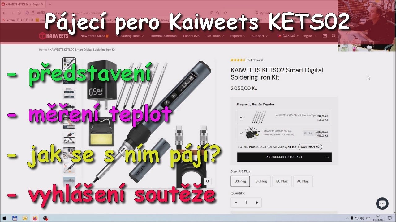 Kaiweets KETS02 | Představení, soutěž (losovani bude 13.4.24)