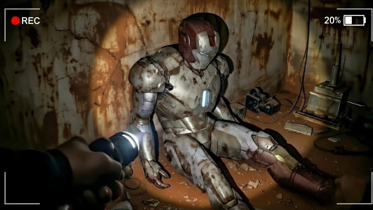 i Found Ironman Suit 😱 || abandoned lab Vlog || #ironman #horror #cartoon 
