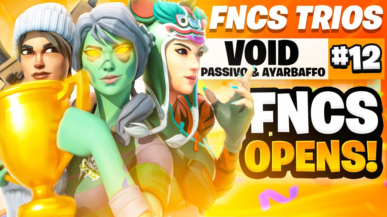 DOMINATING TRIO FNCS OPENS... 😈 ft. AyarBaffo & Passivq