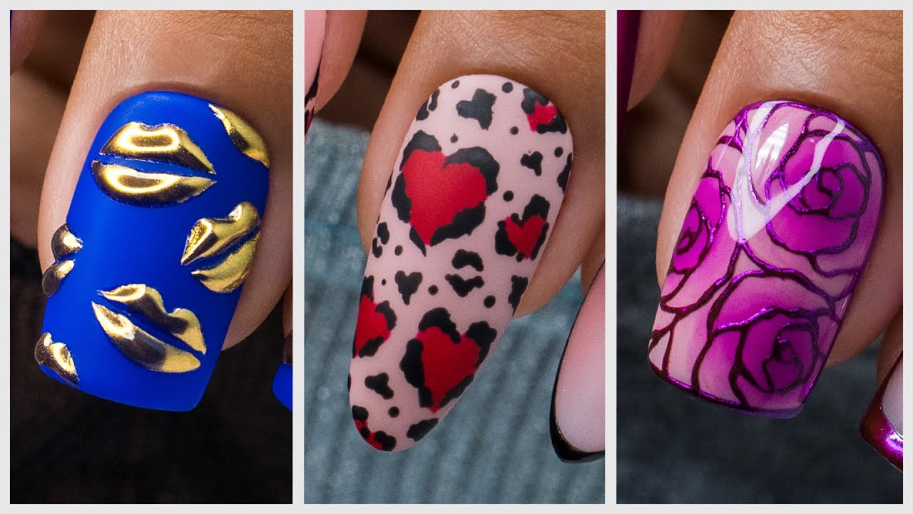 ❤️Valentines Nail Art Designs | Best Nail Art Tutorial Compilation
