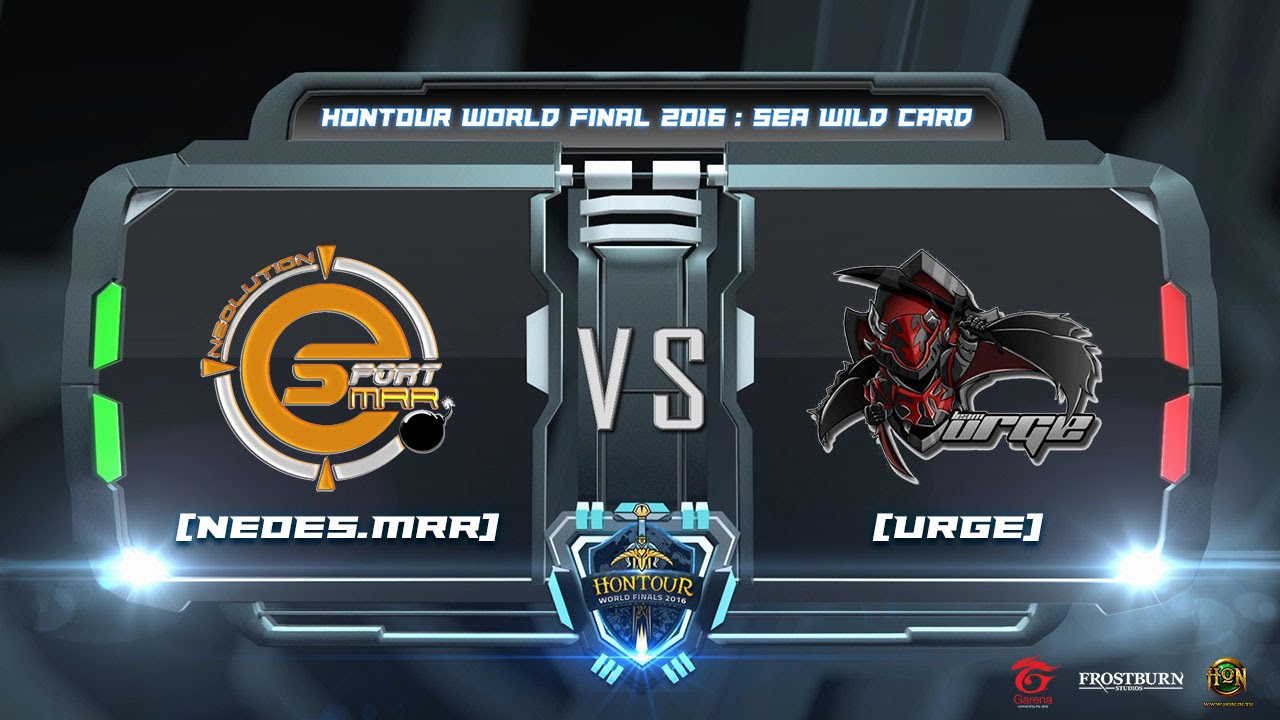 HoN - SEA Wild Card 2016 3rd Day - NeoEs.MRR [TH] vs URGE [PH]