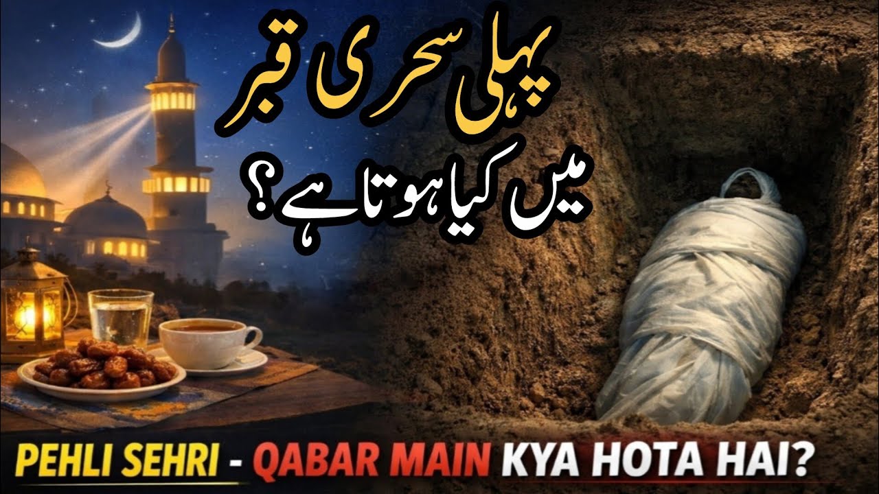 Ramzan Ki Pehli Sehri — Qabar Main Kya Hota Hai? | Emotional Islamic Story@IslamicHistorical1 