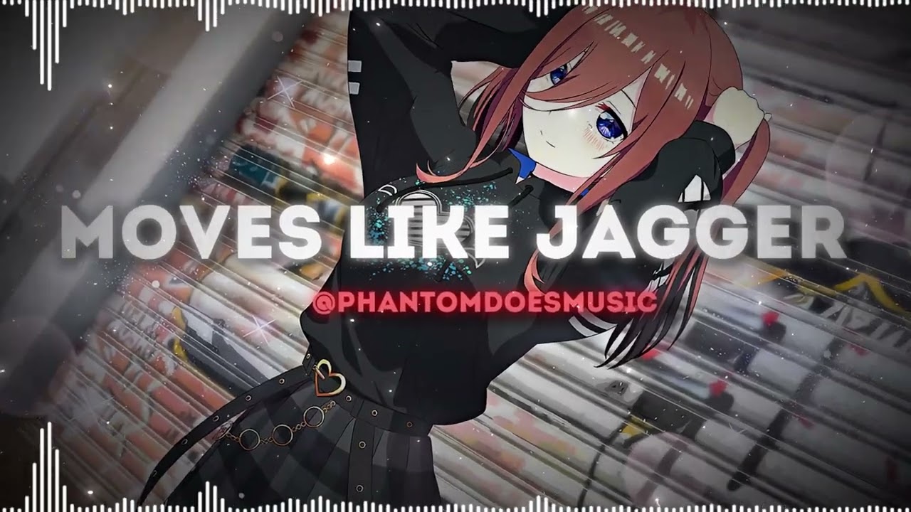 Moves Like Jagger - Maroon 5 [Edit Audio]