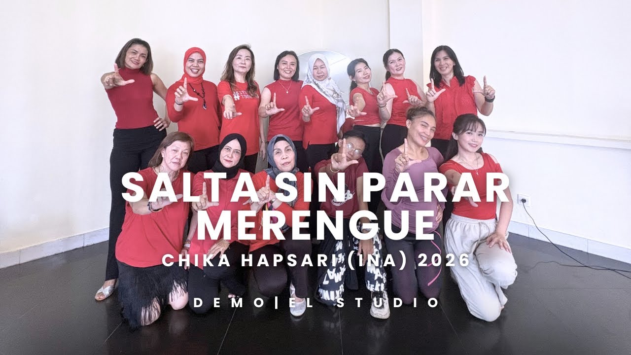 Salta Sin Parar Merengue | Line Dance | Choreo bh Chika Hapsari (INA) | Demo El Studio