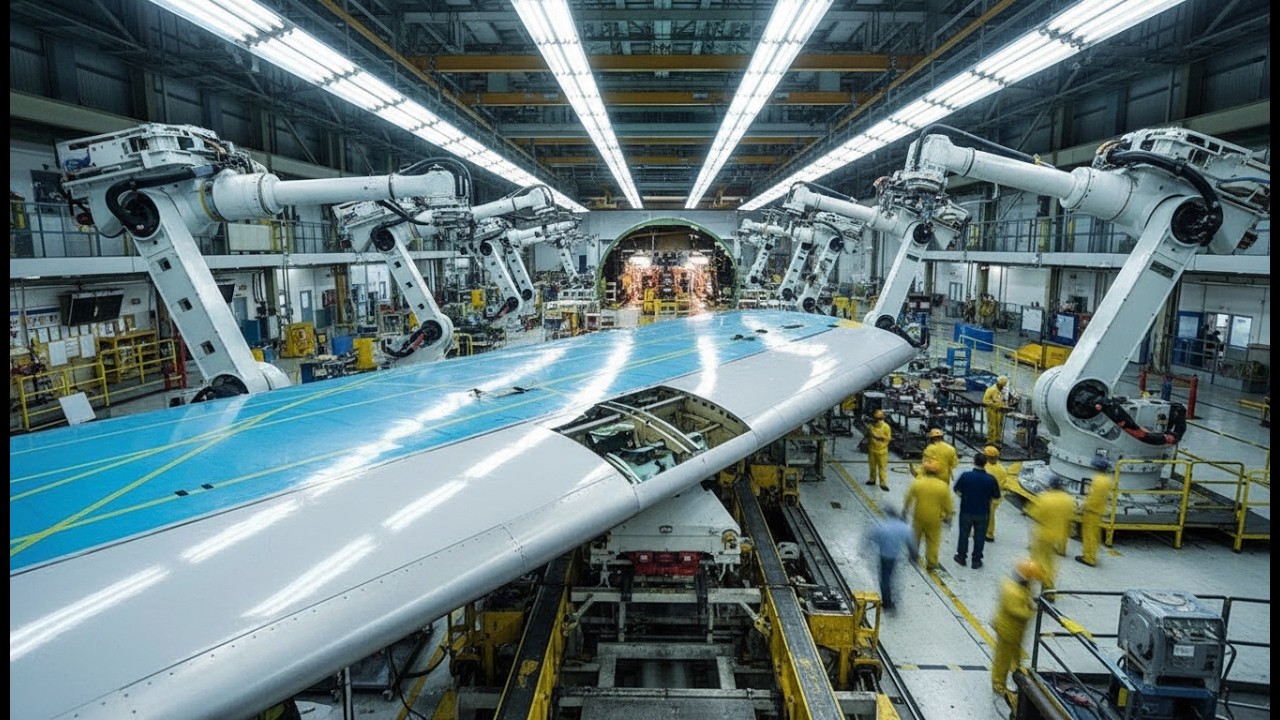 Inside the Airplane Factory – Full Process How Million-Dollar Jets Are Made