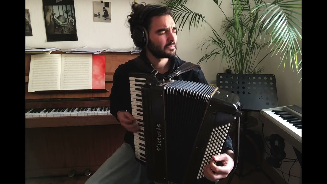 JAZZ ACCORDION - Wynton Kelly - On green dolphin street (Solo and Theme transcription)