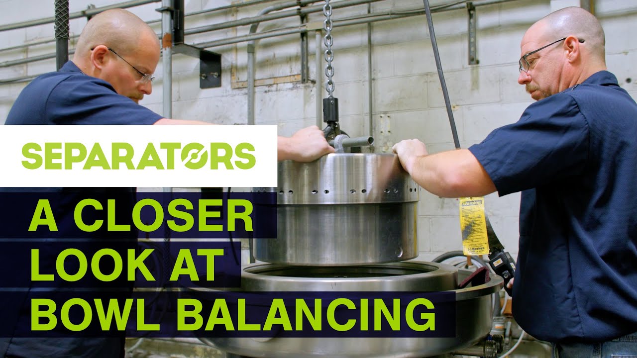 A Closer Look at Bowl Balancing #centrifugeservice #centrifugerepair #centrifuges