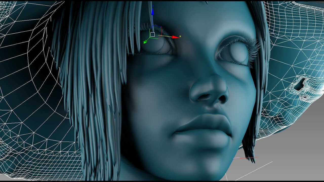 Poly modeling: Sorceress (Long version)