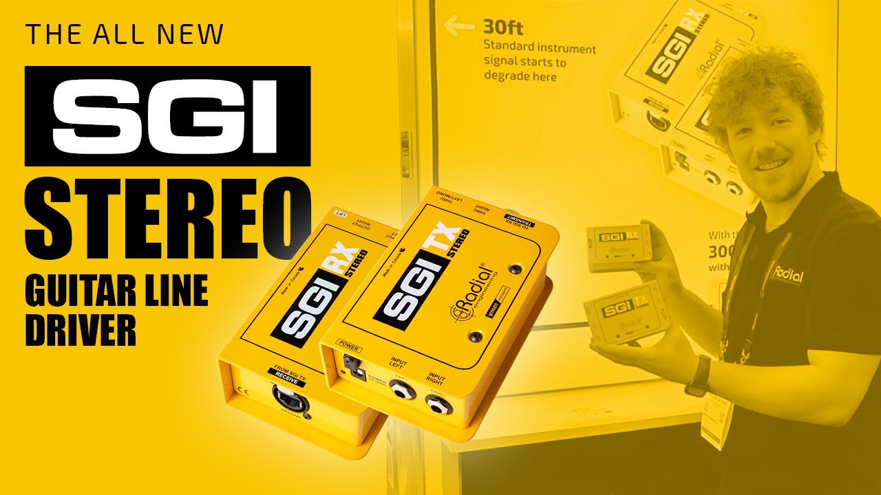 All About the All New SGI Stereo Guitar Line Driver!