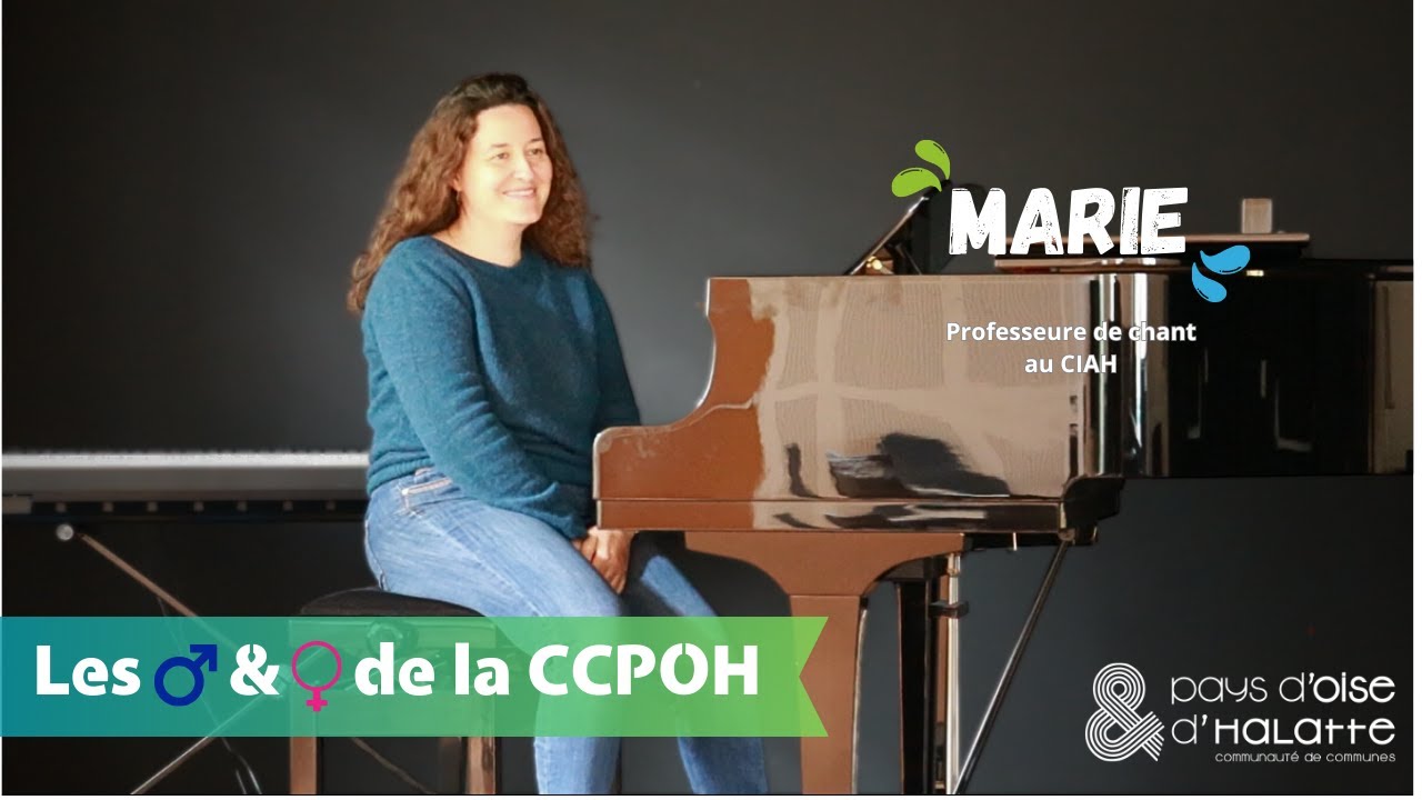 Les hommes et femmes de la CCPOH - Marie, professeure de chant