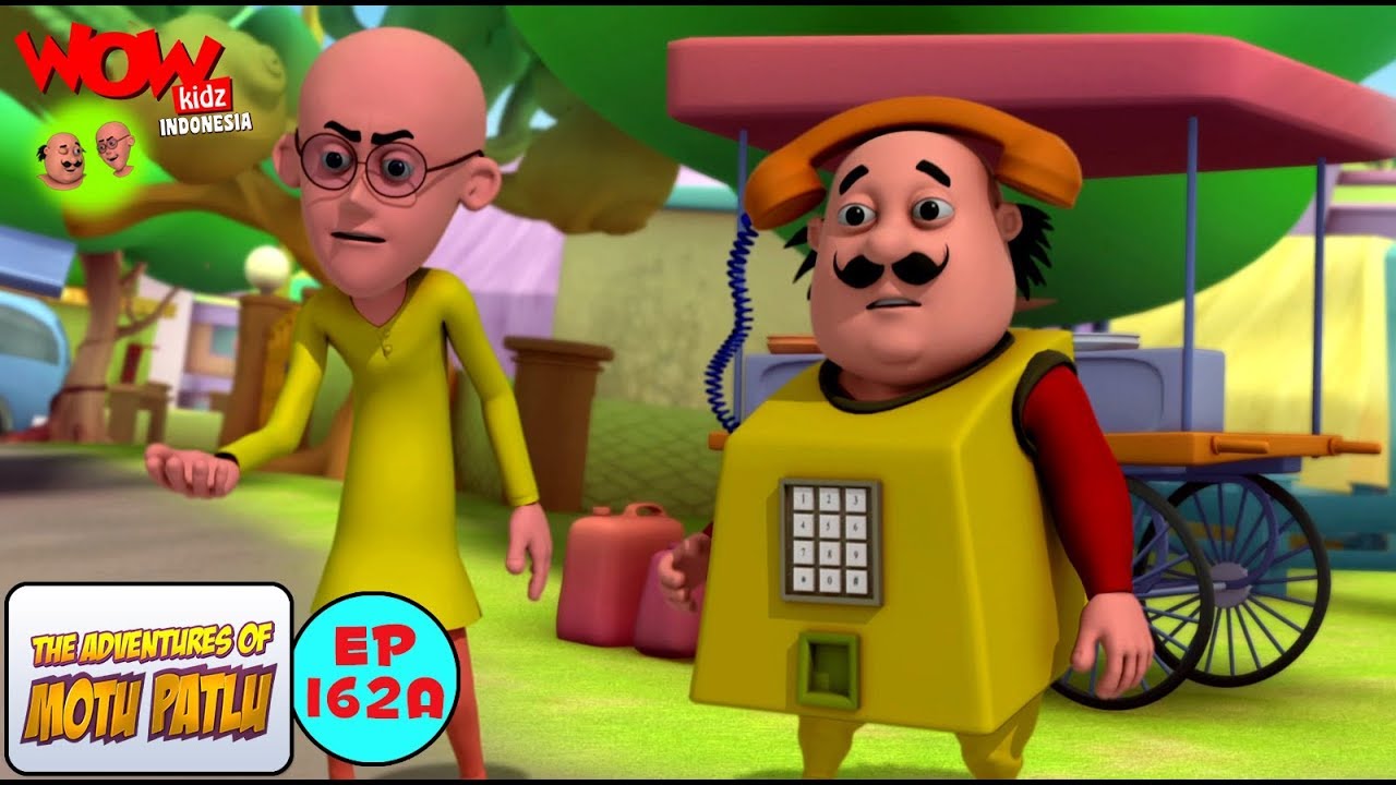 Telepon Motu - Motu Patlu dalam Bahasa - Animasi 3D Kartun