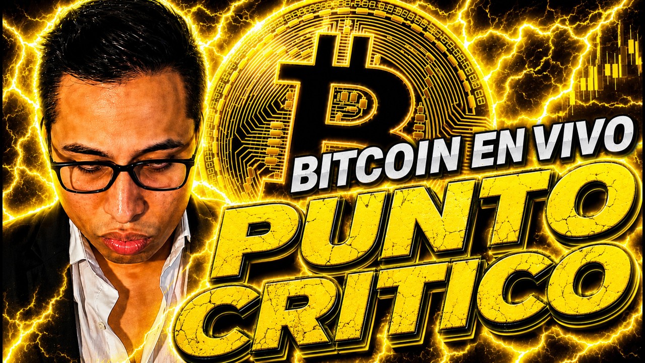 🚨🔴 BITCOIN EN VIVO: &iexcl;El Movimiento M&aacute;s Cr&iacute;tico Est&aacute; por Empezar! &iquest;GRAN CAIDA BTC Y ALTCOINS? 😱📉📈