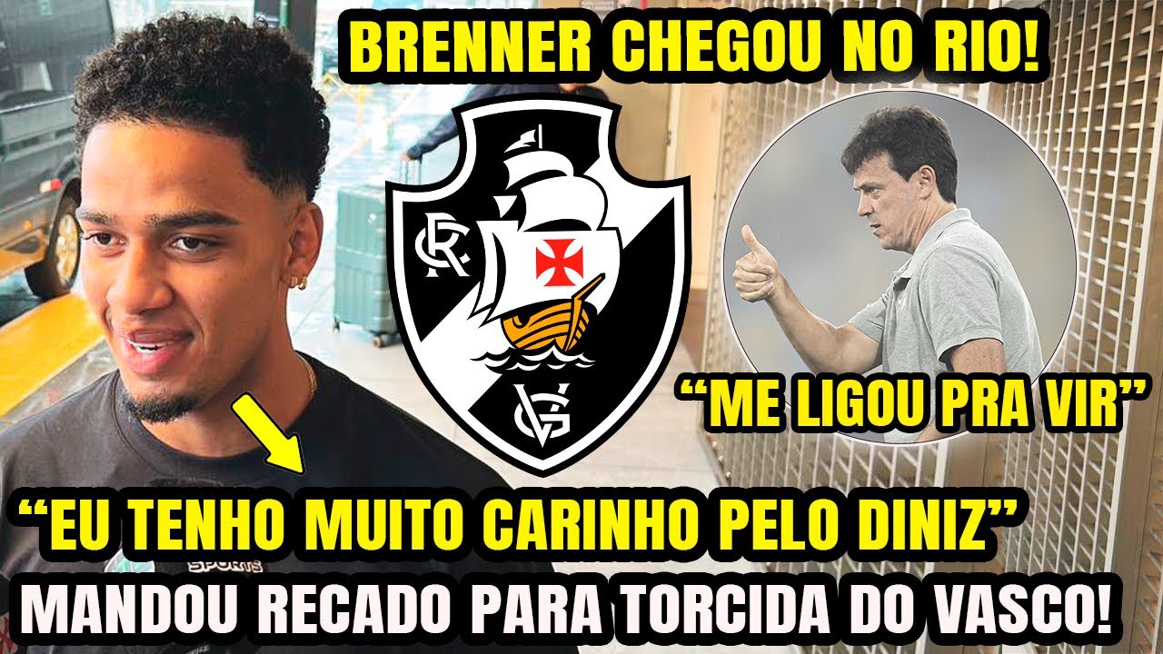 REFORÇO NA ÁREA! 🚨 BRENNER JÁ ESTÁ NO RIO! 