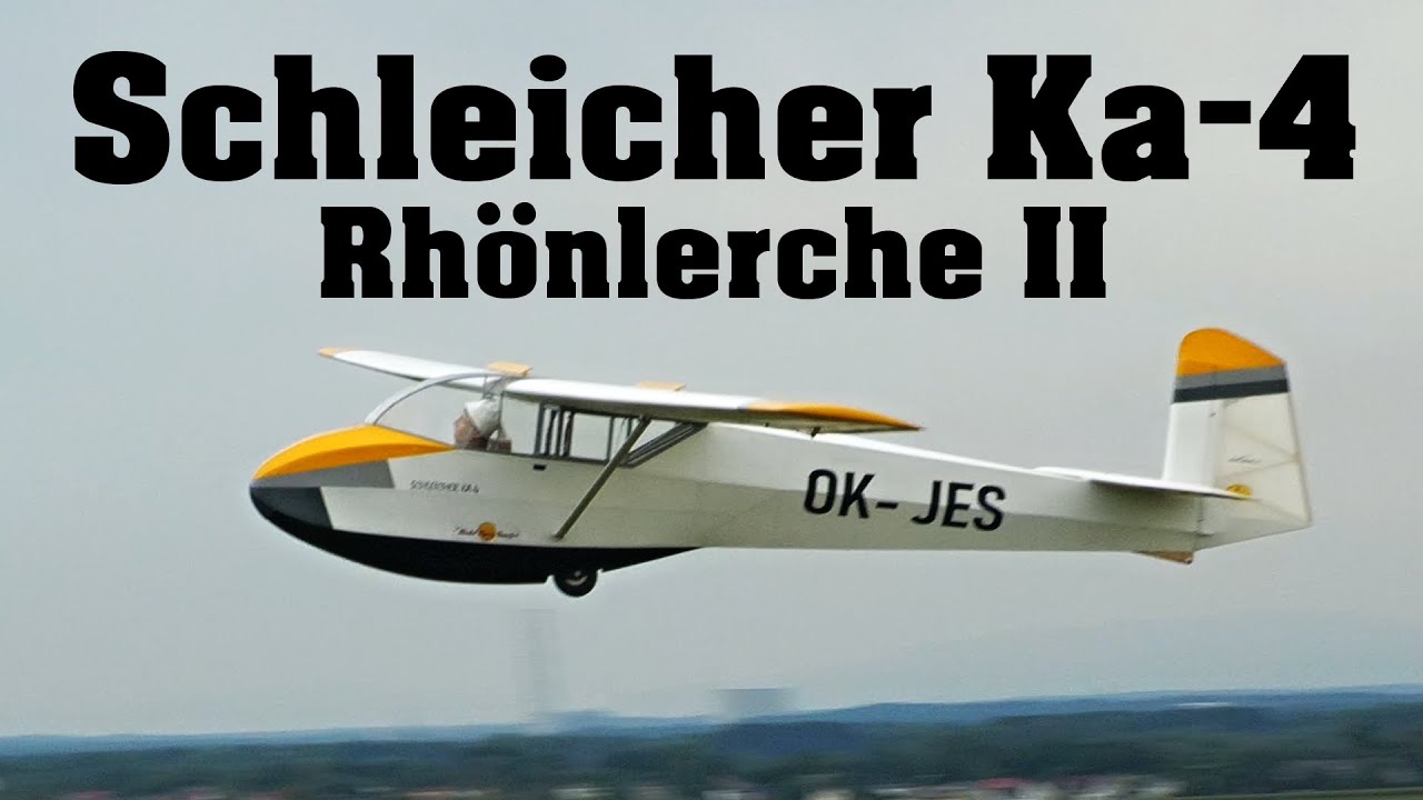 Schleicher Ka-4 Rh&ouml;nlerche II | scale RC glider | 4K | Hat 2022