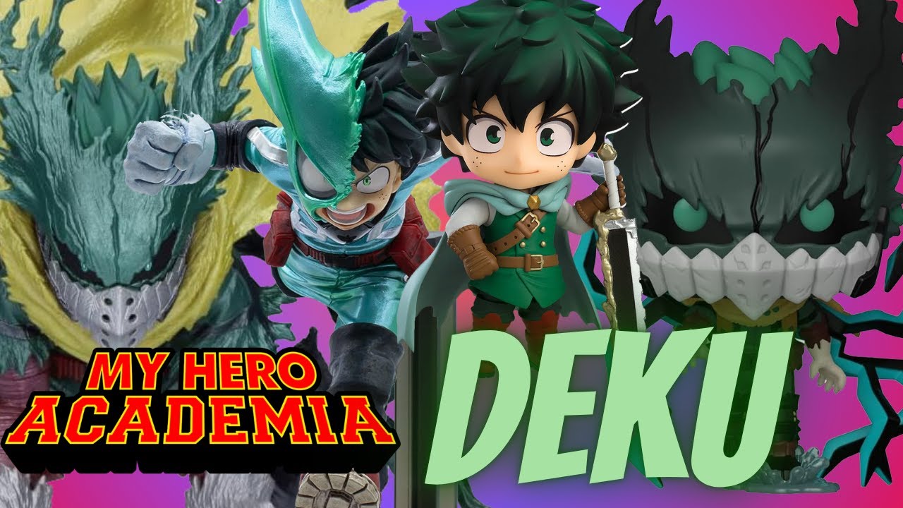 ¡4 Increíbles Figuras de Deku! 🔥 Nendoroid, Banpresto, Funko Pop 🔥My Hero Academia🔥