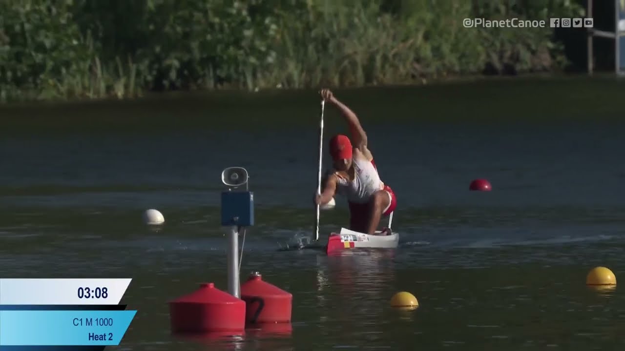 C1 Men's 1000m Heat 2 / 2023 ICF Canoe Sprint World Championships Duisburg & Olympic Qualifiers