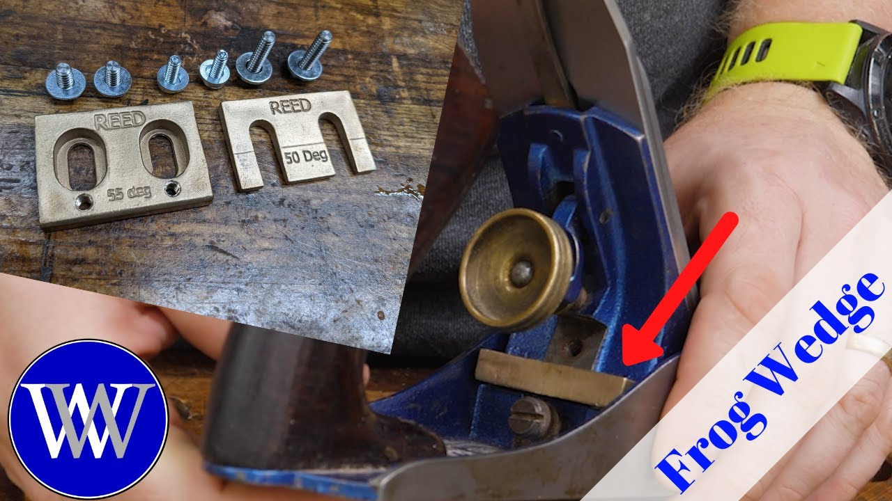 How to Install and Use the Reed Plane Frog Wedges 50 and 55 degree