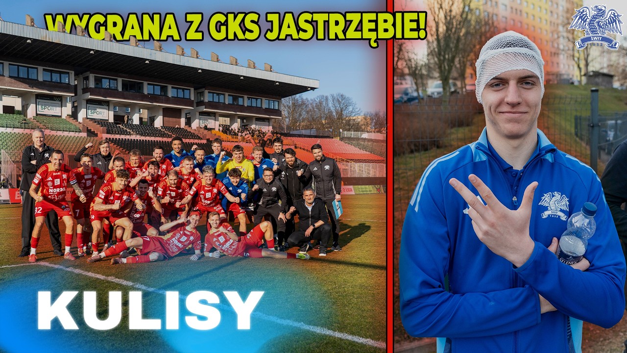 SKROMNIE, ALE SKUTECZNIE 3 PUNKTY WRACAJĄ DO SZCZECINA | KULISY MECZU GKS JASTRZĘBIE - ŚWIT SZCZECIN