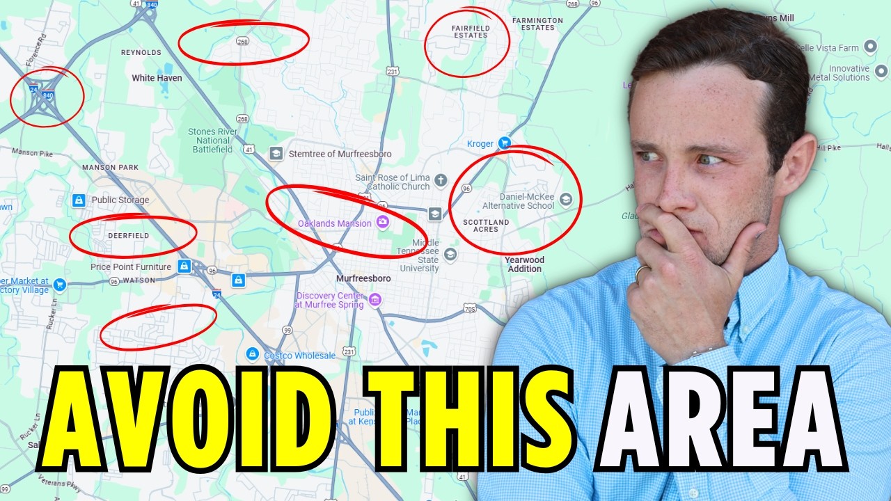 If YOU Are Relocating To MURFREESBORO Tennessee... [WATCH THIS!🤯]