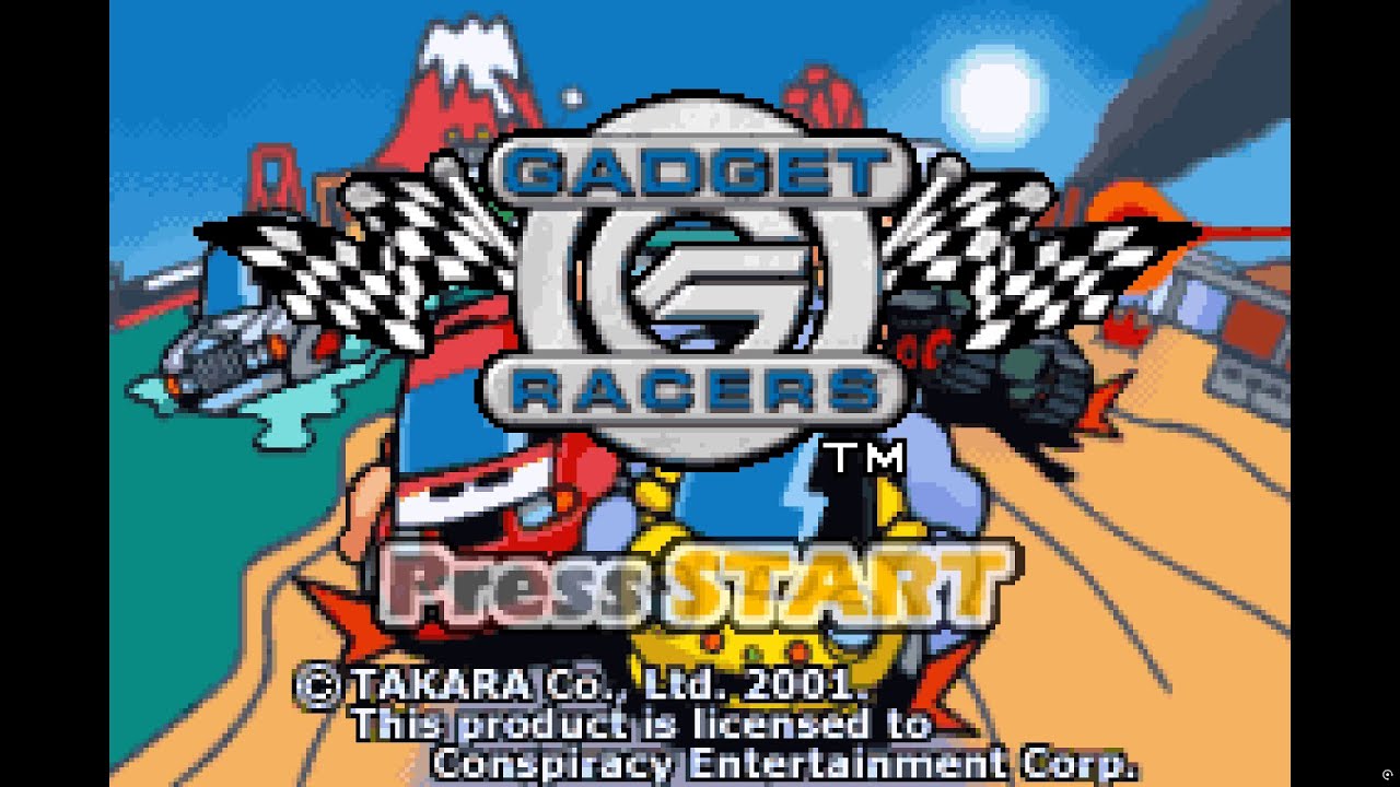 Gadget Racers (Choro Q Advance). [GBA - TAKARA, Conspiracy Ent, Electronics Apps]. (2001). Full Play