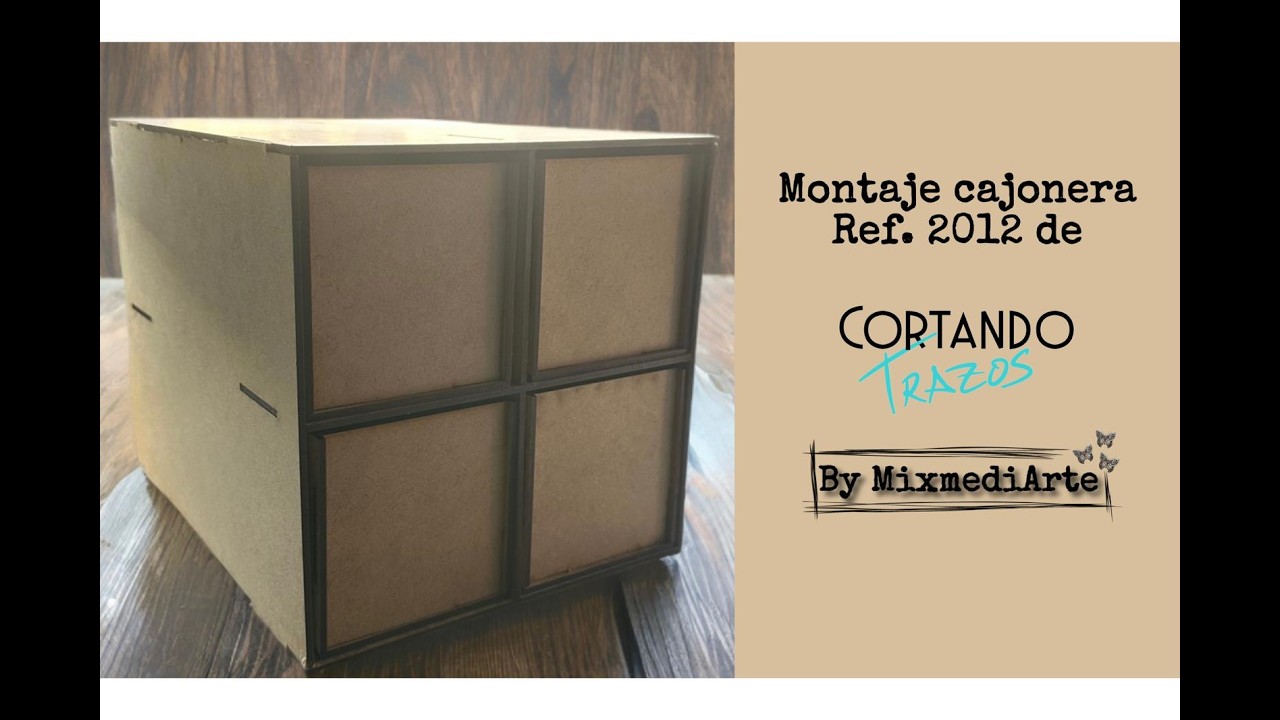 Montaje cajonera por MIXMEDIARTE