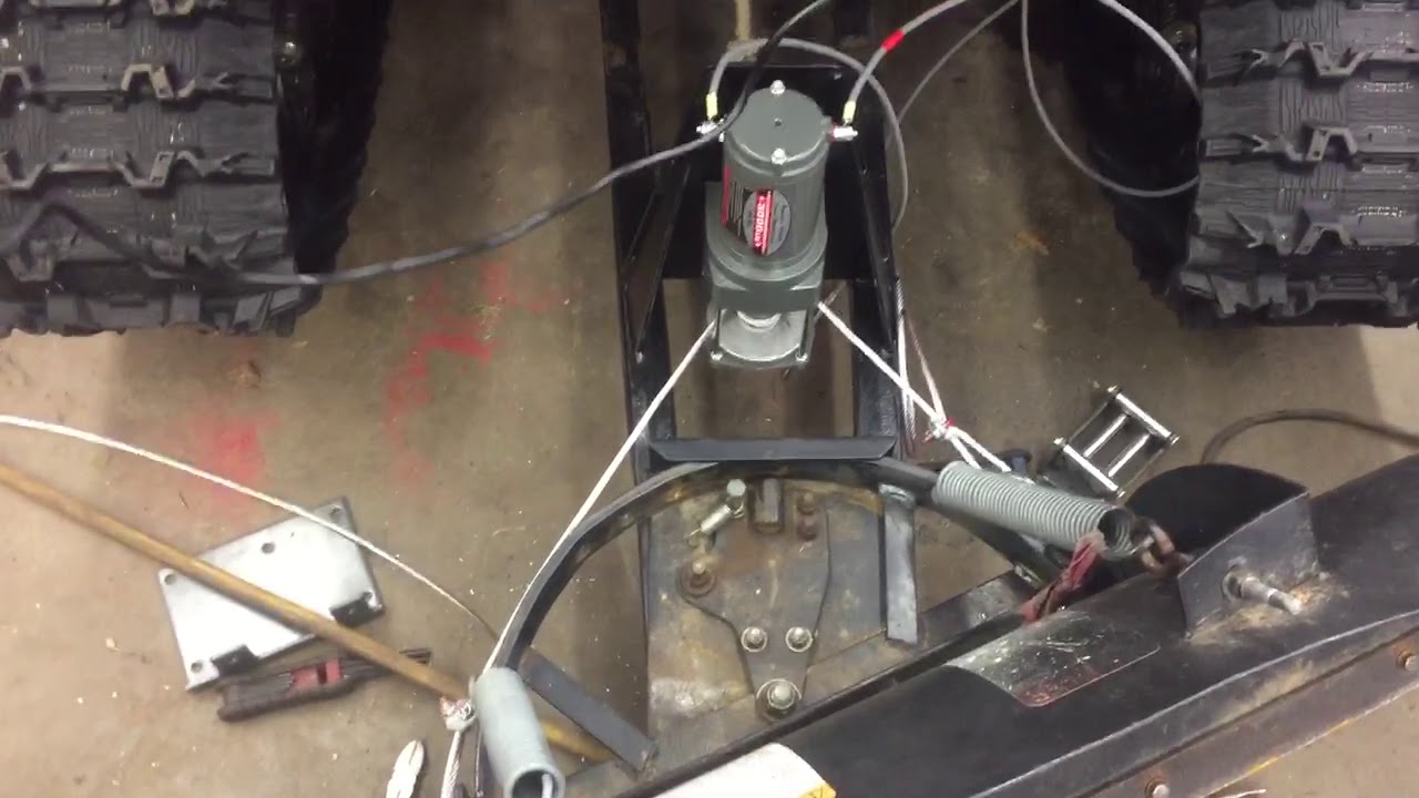 Kawasaki brute force snow plow atv winch power angle