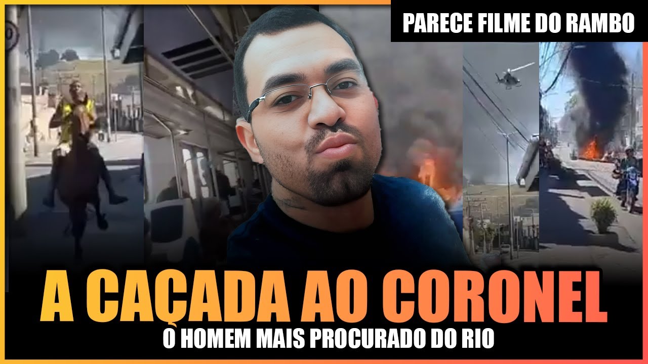 A CAÇADA AO CORONEL DO TCP - POLÍCIA X BANDIDOS TRANSFORMA O RJ EM UM FILME DO RAMBO