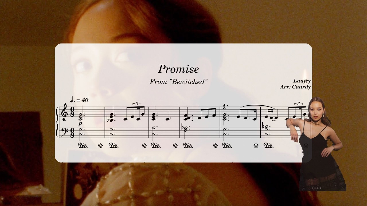 Laufey - Promise - Piano Arrangement by Caurdy