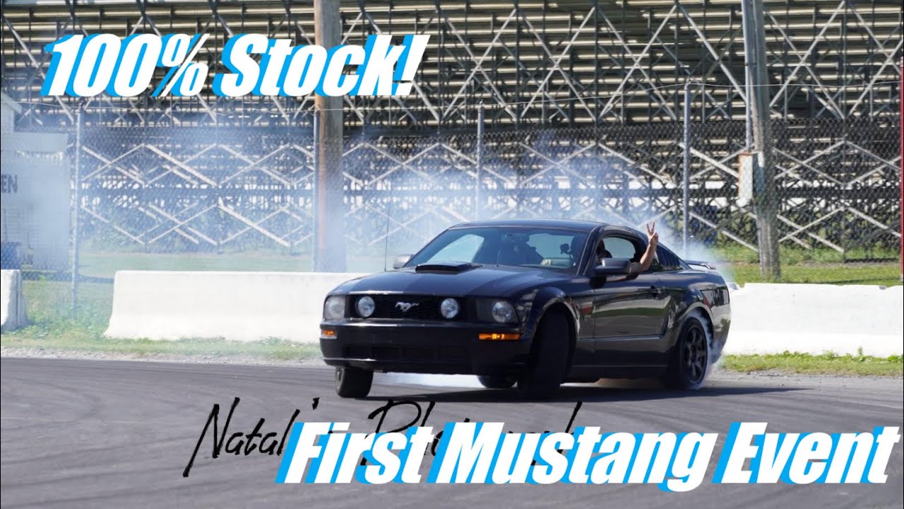 CAN YOU DRIFT A 100% STOCK MUSTANG!???