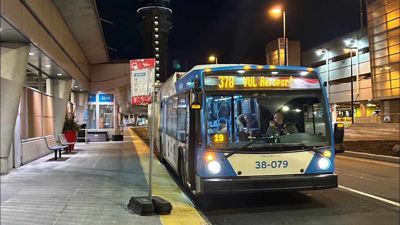 Ride on STM night route 378 🌙 (#38-079)