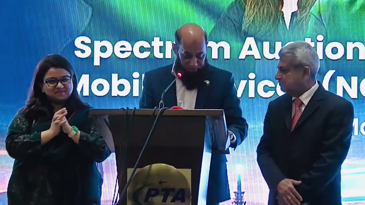 Watch the video for detailed remarks by Chairman PTA, regarding 5G