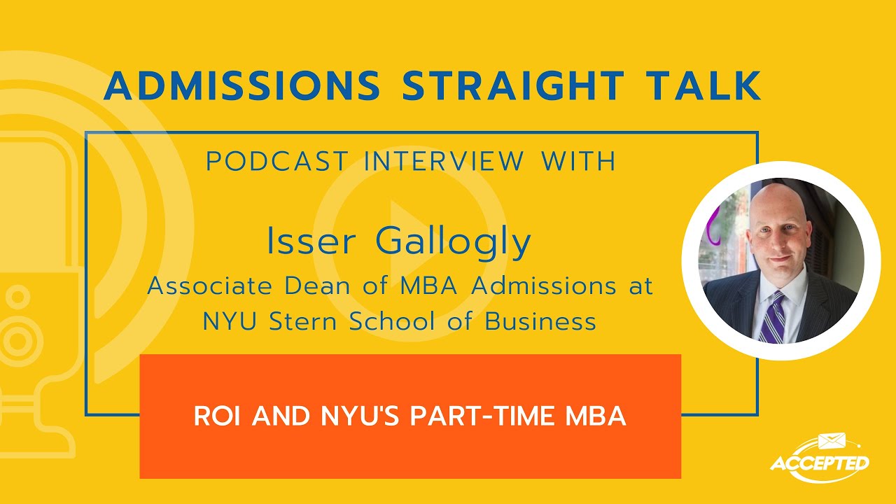 The ROI of NYU’s Part-Time MBA Program