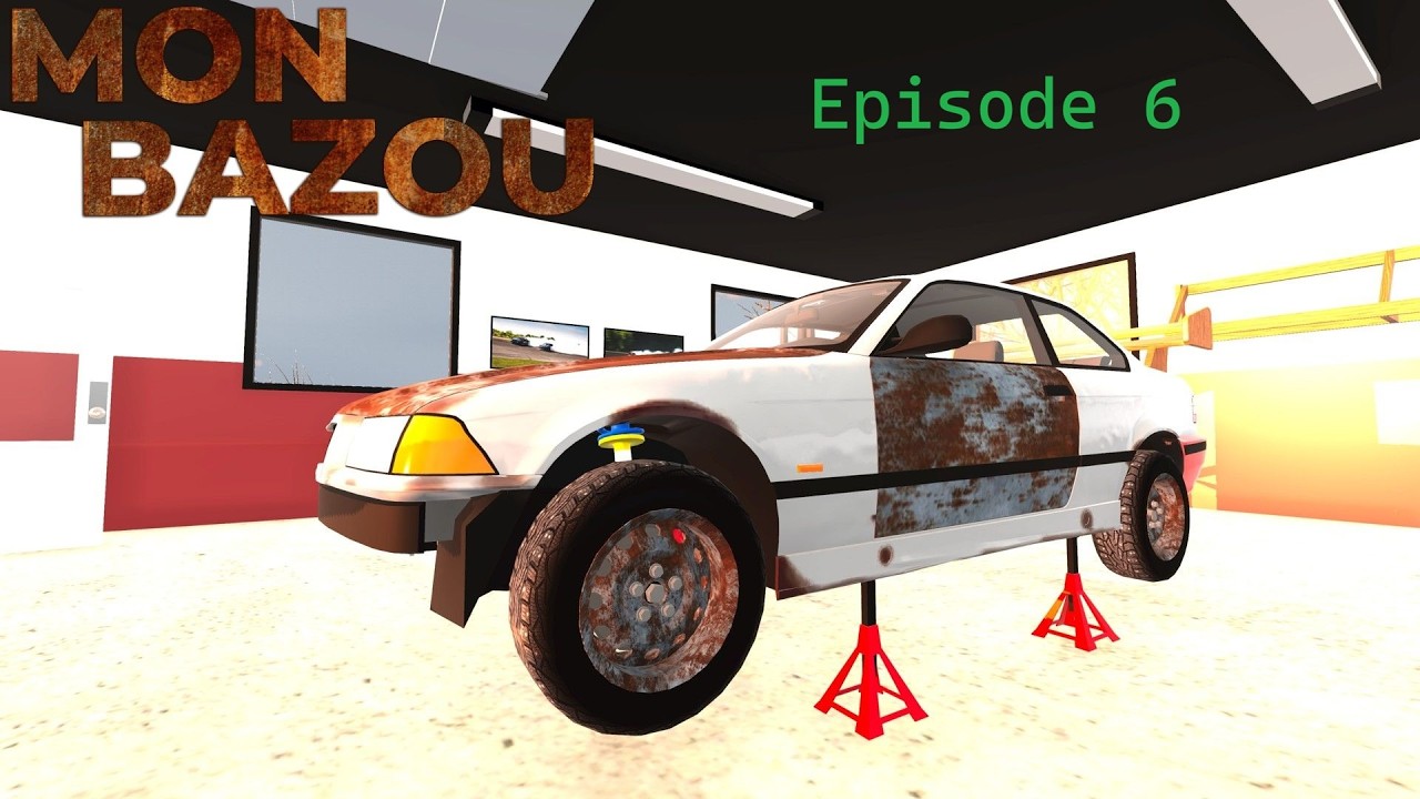 Mon Bazou v1.0 E6 in which we visit the woods, sell fish, and buy more parts for the Bazou
