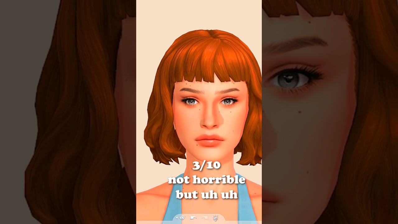 RATING FEMALE DISCOVER UNIVERSITY HAIRS IN THE SIMS 4 🏢💫 #sims #sims4 #thesims4 #thesims #cas