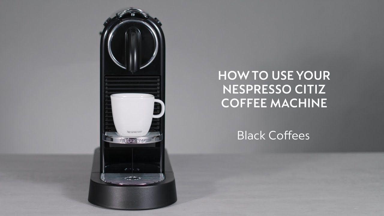 Nespresso - Preparing coffee with CitiZ