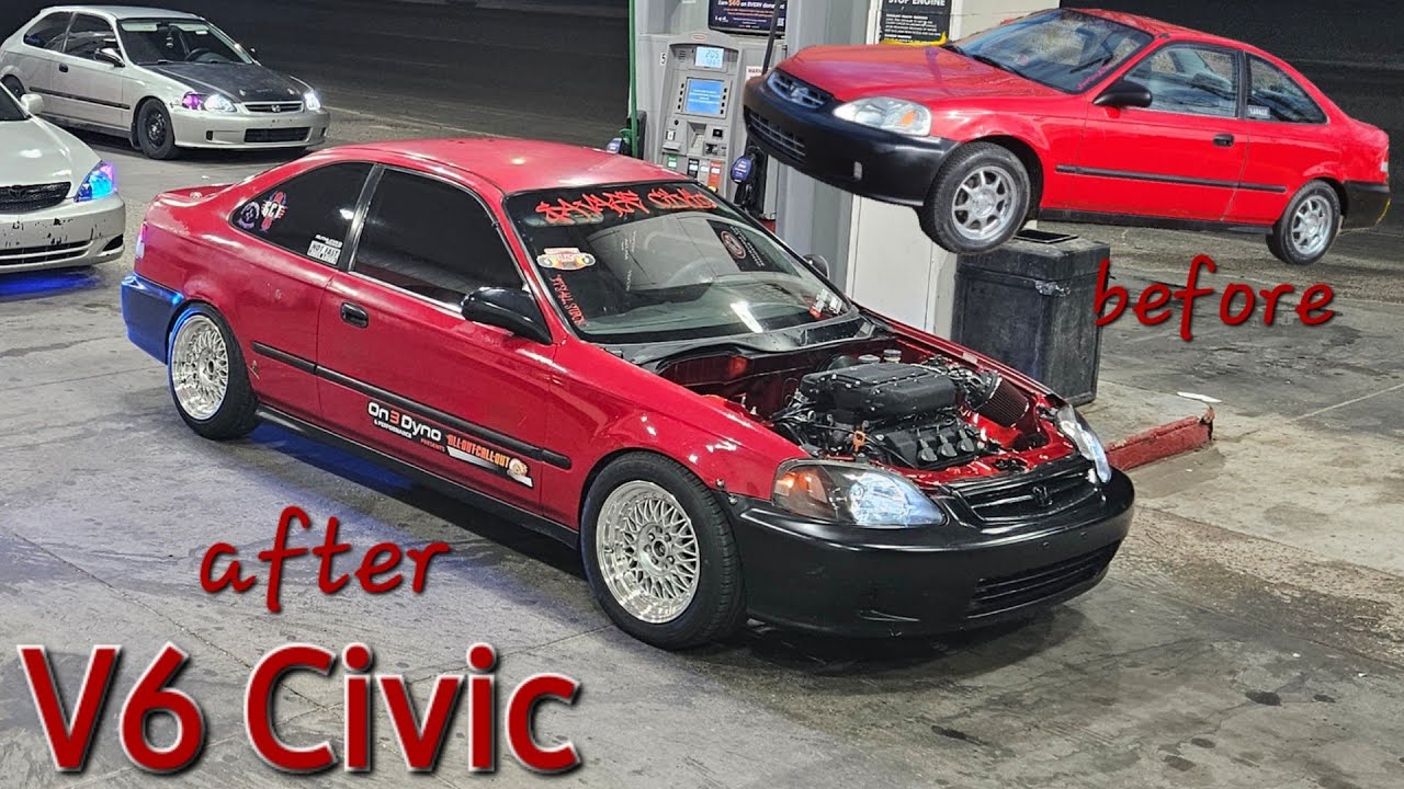 Building a J Swap Civic in 10 min | SAVAGE Transformation