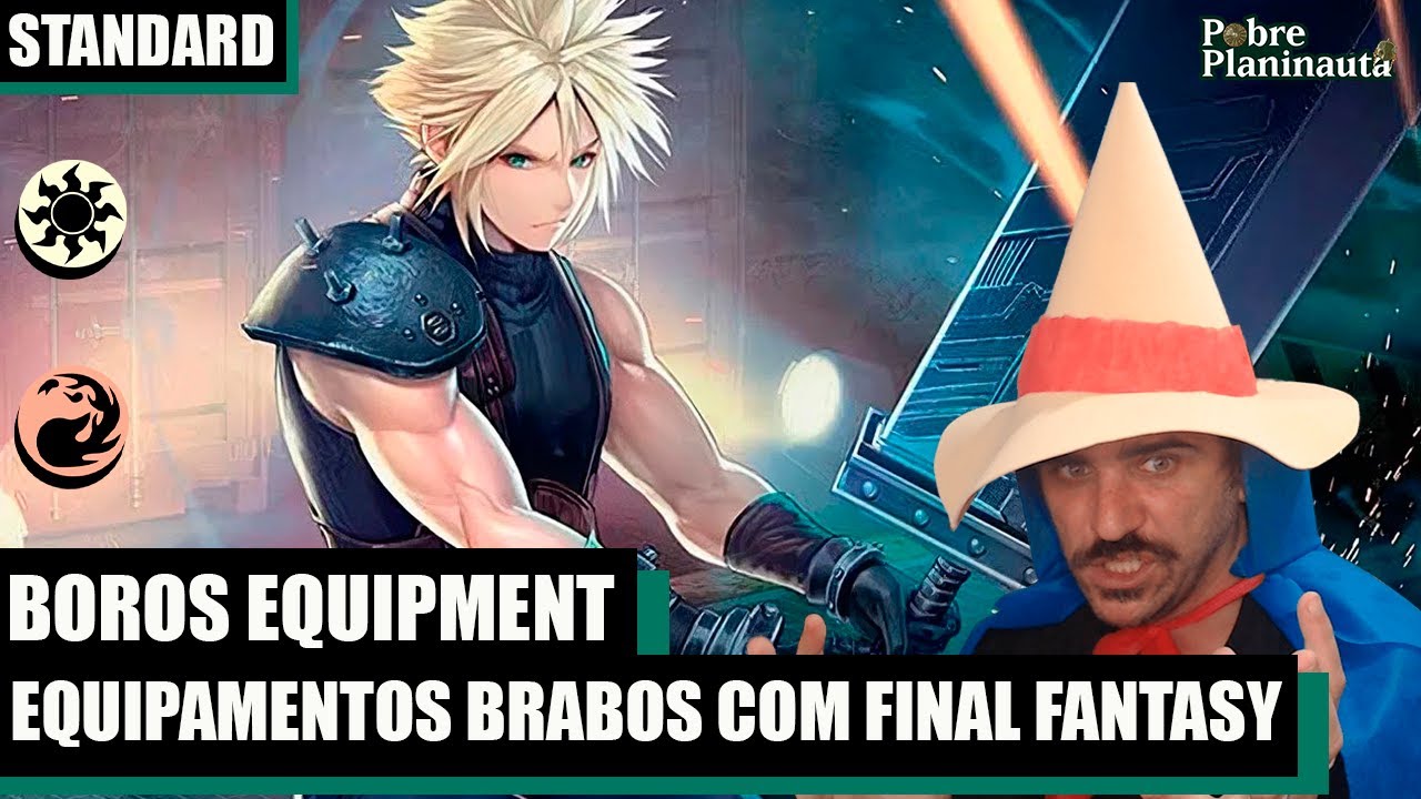 CLOUD E LIGHTNING DESTRUINDO COM EQUIPAMENTOS  - Boros Equip Final Fantasy - MTG STANDARD FIN