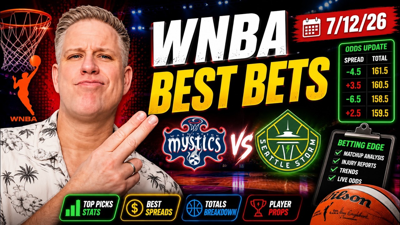 Storm против Mystics: Ставьте на ЭТОТ ТОТАЛ! Лучшие ставки на WNBA | Лучшие прогнозы на WNBA 12 и...