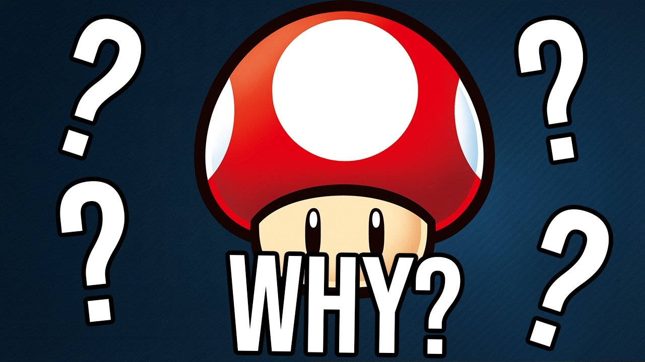 Why Does Mario Eat Mushrooms?