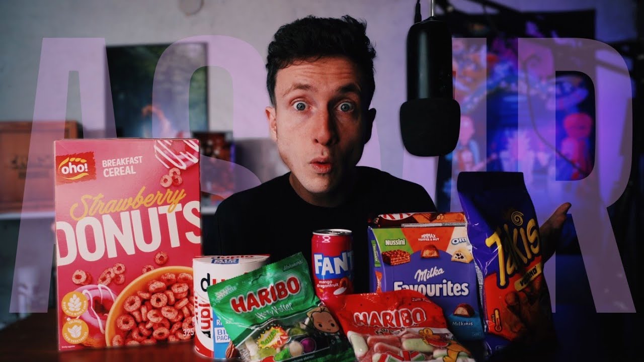 ASSAGGIO SNACK STRANI | ASMR ITA