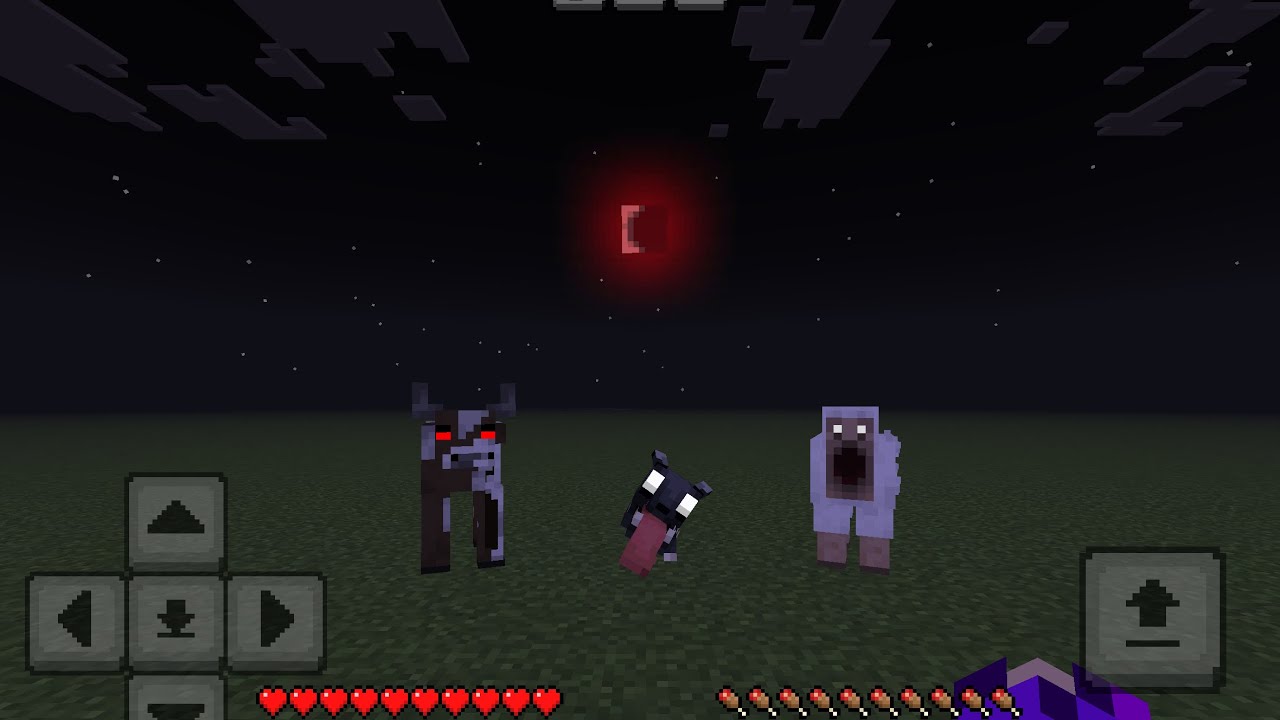 Scary Mobs Addon Minecraft PE 